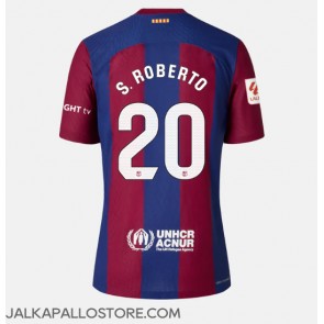 Barcelona Sergi Roberto #20 Kotipaita Naisten 2023-24 Lyhythihainen